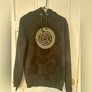 Men’s Supply and Demand Greek key Medusa hoodie size medium